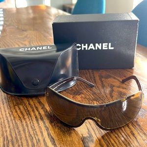 Chanel Mask/Shield Sunglasses